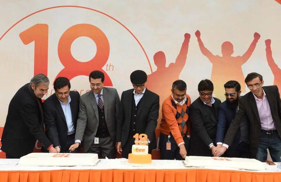 Ufone Celebrates Its 18th Anniversary in Islamabad 1