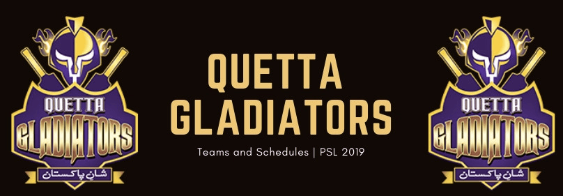 Quetta Gladiators Squad 2022 for PSL 7 - Quetta Gladiators PSL 2020