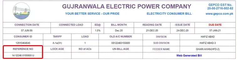 How To Check Gepco Electricity Bills Online