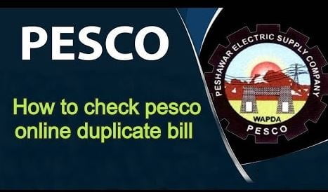 PESCO Online Bill Duplicate Check Free Online Print Download View 2022