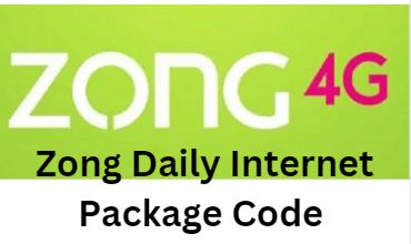 Zong Daily Internet Package Code