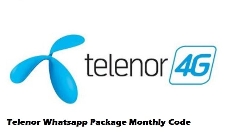 Telenor Whatsapp Package Monthly 4000 MB