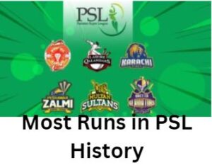 Most Runs in PSL History