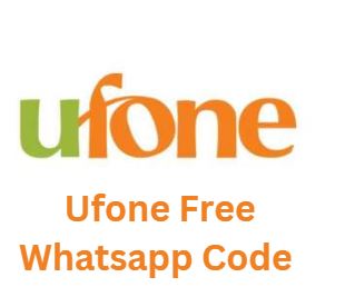ufone free whatsapp code