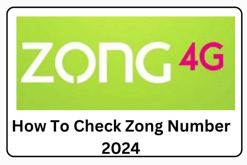How to Check Zong Number 2024