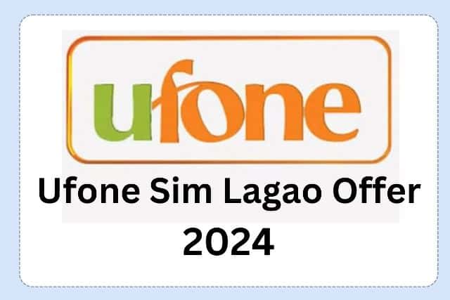 Ufone SIM Lagao Offer For 15 Days