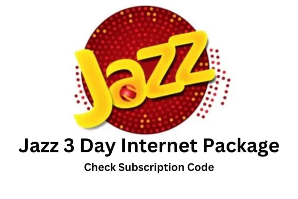  Jazz 3 Day Internet Package